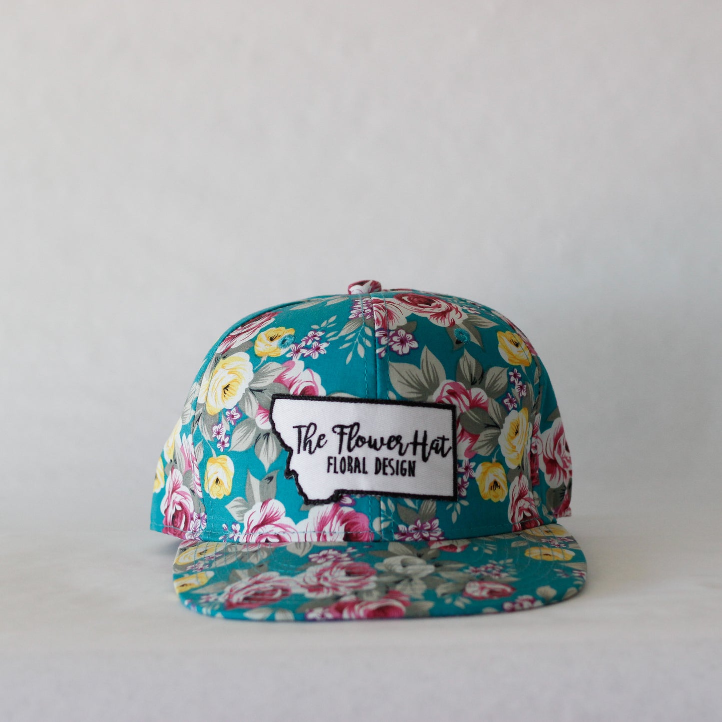 Flower Hat Blue