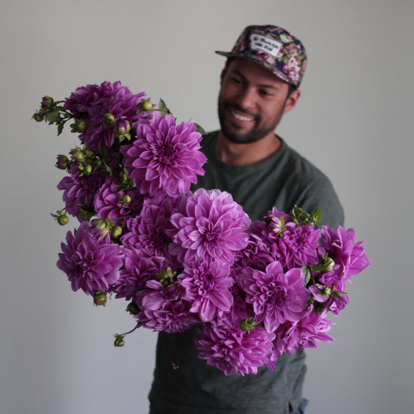 lilac time, dahlias, dahlia tubers